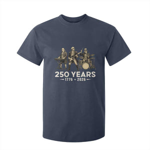 250 Years 1776-2026 Founding Fathers Rock Band T Shirt For Kid George Washington Benjamin Franklin Uncle Sam