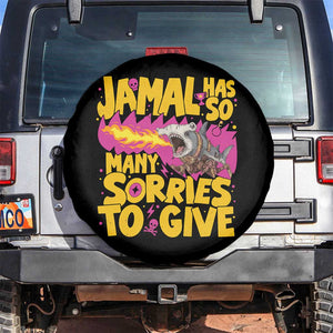 Jamal Has So Many Sorries To Give Spare Tire Cover Funny Fire Breathing Hammerhead Shark Gamer