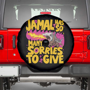 Jamal Has So Many Sorries To Give Spare Tire Cover Funny Fire Breathing Hammerhead Shark Gamer