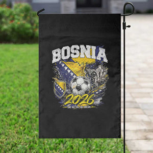 Bosnia Soccer Jersey Pride 2026 Garden Flag One Nation One Dream Heritage Football Sports Fan