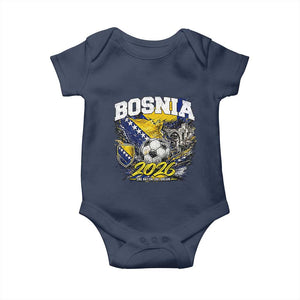 Bosnia Soccer Jersey Pride 2026 Baby Onesie One Nation One Dream Heritage Football Sports Fan