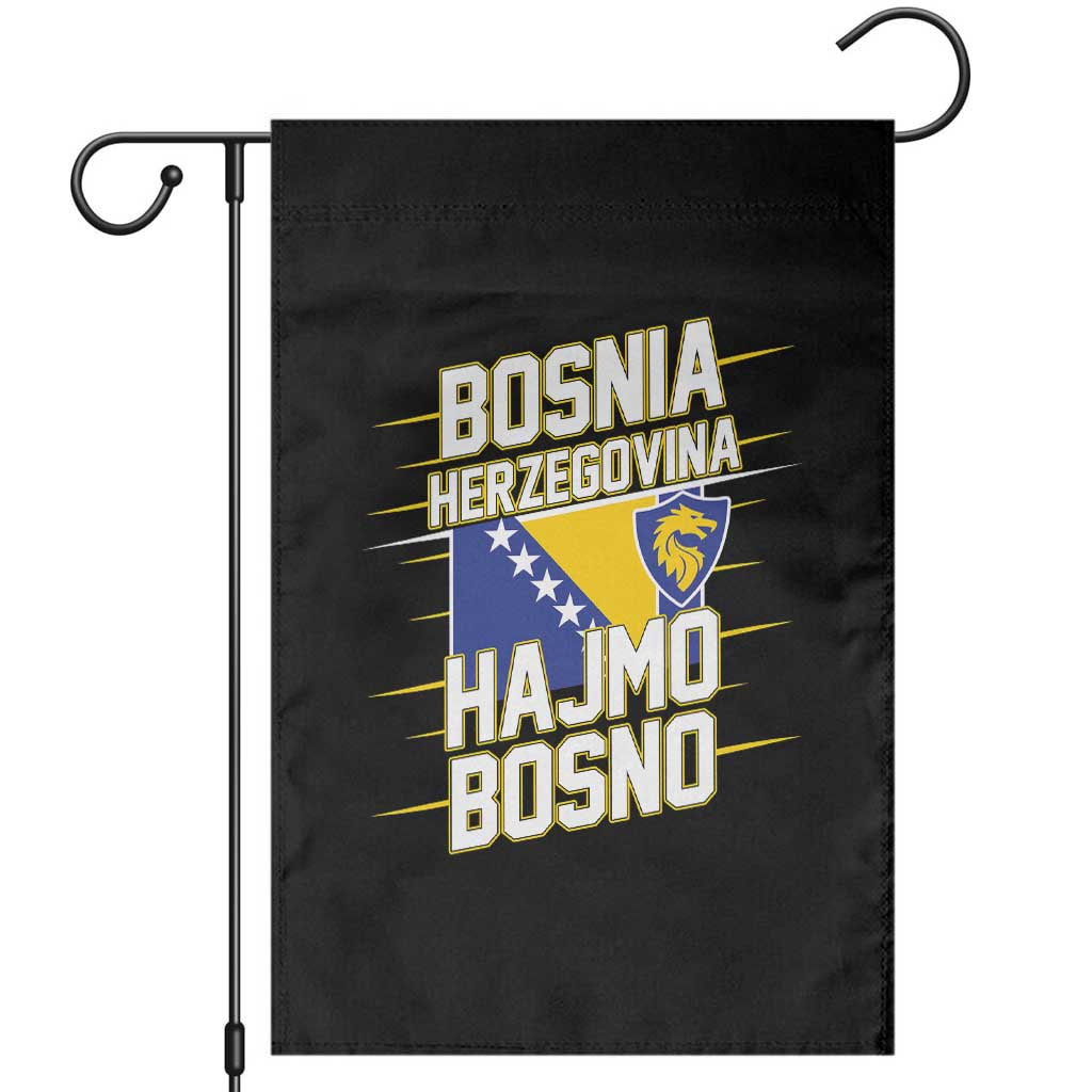 Lets Go Bosnia Herzegovina Hajmo Bosno Dragon Shield Garden Flag Soccer Team Pride Football Fan Heritage