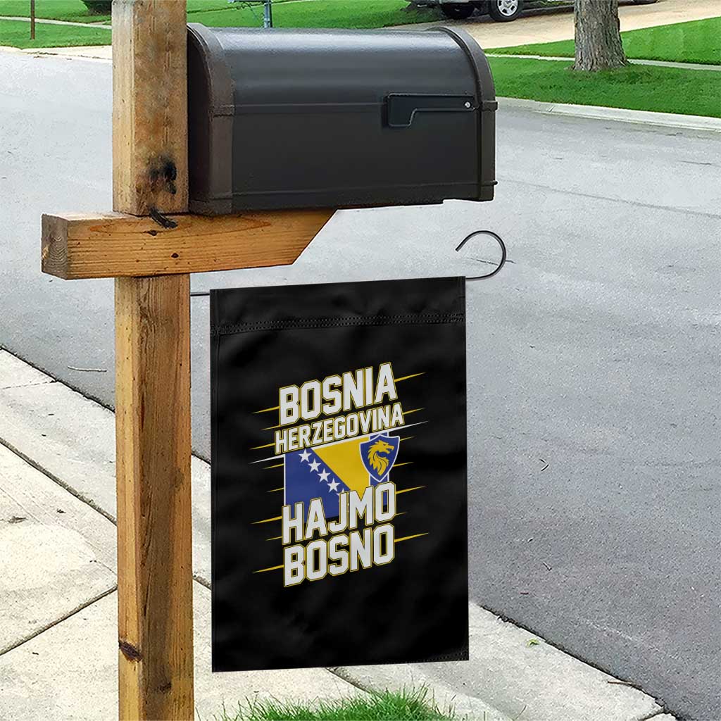 Lets Go Bosnia Herzegovina Hajmo Bosno Dragon Shield Garden Flag Soccer Team Pride Football Fan Heritage