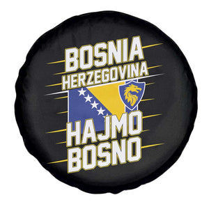 Lets Go Bosnia Herzegovina Hajmo Bosno Dragon Shield Spare Tire Cover Soccer Team Pride Football Fan Heritage