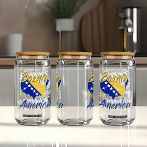 From Bosnia and Already in America Glass Can Bosnian Soccer Fan Travel Bosnia Herzegovina Pride
