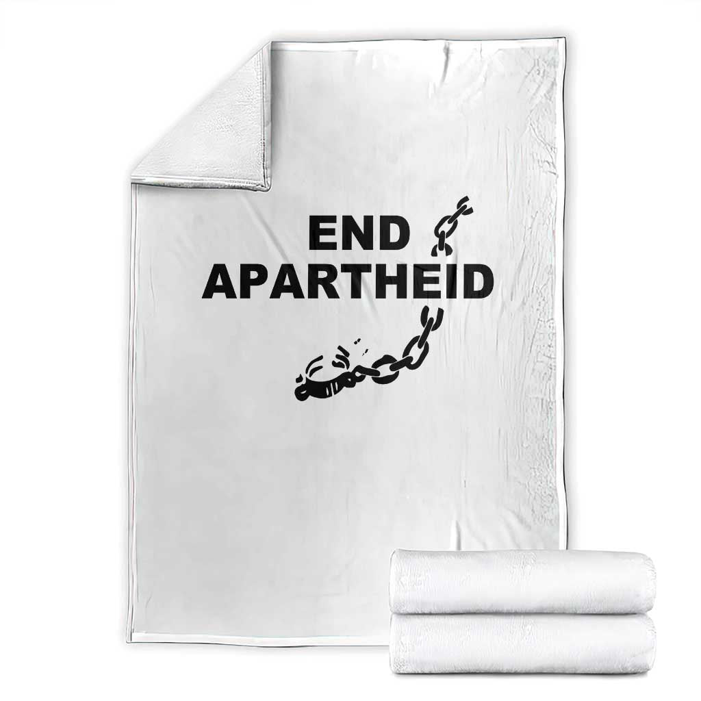 End Apartheid Human Rights Throw Blanket Broken Chain Social Justice Activist