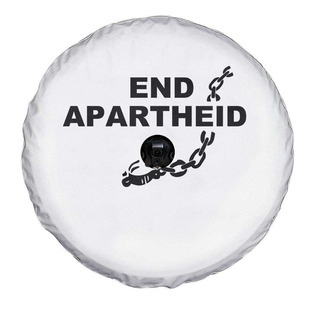 End Apartheid Human Rights Spare Tire Cover Broken Chain Social Justice Activist