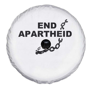End Apartheid Human Rights Spare Tire Cover Broken Chain Social Justice Activist