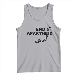 End Apartheid Human Rights Tank Top Broken Chain Social Justice Activist