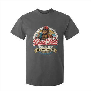 Funny Dad Tax Certified Dad Duty Bigfoot T Shirt For Kid Vintage Sasquatch Official Snack Inspector