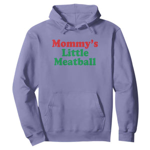 Mommy's Little Meatball Hoodie Funny Italian Family Baby Humor TS02 Violet Print Your Wear