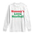 Mommy's Little Meatball Long Sleeve Shirt Funny Italian Family Baby Humor TS02 White Print Your Wear