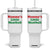 Mommy's Little Meatball Tumbler With Handle Funny Italian Family Baby Humor TS02 One Size: 40 oz White Print Your Wear