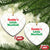 Daddy's Little Meatball Ceramic Ornament Funny Italian Family Baby Humor TS02 Print Your Wear