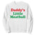 Daddy's Little Meatball Sweatshirt Funny Italian Family Baby Humor TS02 White Print Your Wear