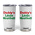 Daddy's Little Meatball Tumbler Cup Funny Italian Family Baby Humor TS02 White Print Your Wear