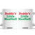 Daddy's Little Meatball Coffee Mug Funny Italian Family Baby Humor TS02 White Print Your Wear
