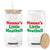 Nonna's Little Meatball Glass Can Funny Italian Family Baby Humor TS02 Print Your Wear