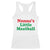 Nonna's Little Meatball Racerback Tank Top Funny Italian Family Baby Humor TS02 White Print Your Wear