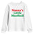 Nonna's Little Meatball Youth Sweatshirt Funny Italian Family Baby Humor TS02 White Print Your Wear