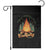 Fires Friends Fun Camping Crew Garden Flag Cozy Campfire Adventure Outdoor Lovers TS02 Black Print Your Wear