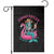 Summerween Skeleton Mermaid Garden Flag Flamingo Float Funny Spooky Summer Halloween Vibes TS02 Black Print Your Wear