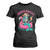 Summerween Skeleton Mermaid T Shirt For Women Flamingo Float Funny Spooky Summer Halloween Vibes TS02 Black Print Your Wear