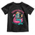Summerween Skeleton Mermaid Toddler T Shirt Flamingo Float Funny Spooky Summer Halloween Vibes TS02 Black Print Your Wear