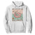 Spooky Summer Skeleton Hoodie Just Waiting For Halloween Summer Pool Party TS02 White Print Your Wear