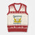 Retro Savannah Baseball Est. 2016 V-Neck Knit Sweater Vest Funny Banana and Ball Vintage Sports TS02 Beige Red Print Your Wear