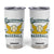 Retro Savannah Baseball Est. 2016 Tumbler Cup Funny Banana and Ball Vintage Sports TS02 White Print Your Wear