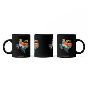 Texas Floral Boho Coffee Mug For the Love of the Texas Hill Country Southern Pride TS02 Print Your Wear