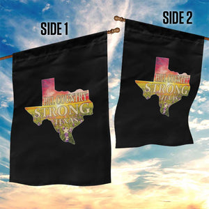 Hill Country Strong Texas Garden Flag Sunset Bluebonnet Resilience TS02 Print Your Wear