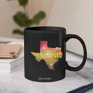 Hill Country Strong Texas Coffee Mug Sunset Bluebonnet Resilience TS02 Print Your Wear