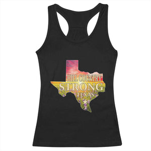 Hill Country Strong Texas Racerback Tank Top Sunset Bluebonnet Resilience TS02 Black Print Your Wear