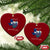 For the Love of the Texas Hill Country Ceramic Ornament Bluebonnet Floral Patriotic Flag TS02 Print Your Wear