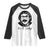 Funny Do It Lady Raglan Shirt Mustache Guy Meme Parody TS02 White Black Print Your Wear