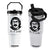 Funny Do It Lady Flip Straw Tumbler Mustache Guy Meme Parody TS02 One Size: 30 oz White Print Your Wear