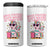 Funny Girls Trip Unicorn 4 in 1 Can Cooler Tumbler Bags Packed Flaps Waxed No Turning Back Bikini Vacation Bachelorette TS02 One Size: 16 oz White Print Your Wear