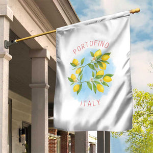 Portofino Italy Lemons Garden Flag Vintage Coastal Europe Travel Summer Vibe Aesthetic TS02 Print Your Wear