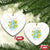 Portofino Italy Lemons Ceramic Ornament Vintage Coastal Europe Travel Summer Vibe Aesthetic TS02 Print Your Wear