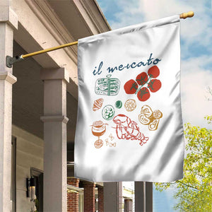 Il Mercato Italian Food Market Aesthetic Garden Flag Summer Amalfi Coast La Dolce Vita TS02 Print Your Wear