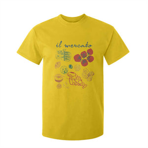 Il Mercato Italian Food Market Aesthetic T Shirt For Kid Summer Amalfi Coast La Dolce Vita TS02 Daisy Print Your Wear