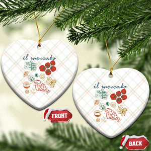 Il Mercato Italian Food Market Aesthetic Ceramic Ornament Summer Amalfi Coast La Dolce Vita TS02 Print Your Wear
