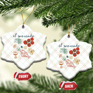 Il Mercato Italian Food Market Aesthetic Ceramic Ornament Summer Amalfi Coast La Dolce Vita TS02 Print Your Wear