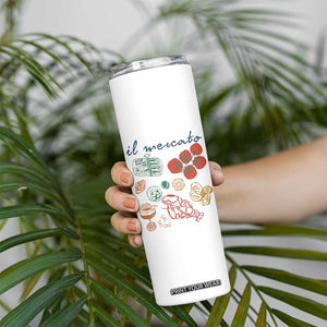 Il Mercato Italian Food Market Aesthetic Skinny Tumbler Summer Amalfi Coast La Dolce Vita TS02 Print Your Wear