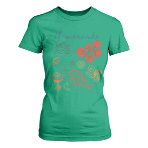 Il Mercato Italian Food Market Aesthetic T Shirt For Women Summer Amalfi Coast La Dolce Vita TS02 Irish Green Print Your Wear