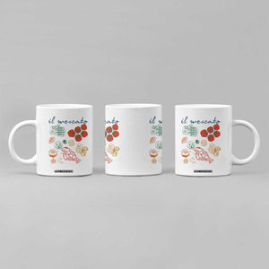 Il Mercato Italian Food Market Aesthetic Coffee Mug Summer Amalfi Coast La Dolce Vita TS02 Print Your Wear