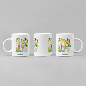 Italian Summer Scrapbook Coffee Mug Limoncello Seafood Coastal Italy La Dolce Vita TS02 Print Your Wear