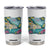 Ciao Bella Italy Amalfi Coast Tumbler Cup Lemons and Florals Nostalgic Village TS02 White Print Your Wear